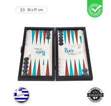 Paris Backgammon set - 30x17 cm