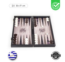 Wijn Backgammon set - Prachtig thematisch - 30x17 cm