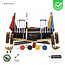 Ubergames - Professional Croquet Set - Engels Tuinspel - 16mm - Officieel - met Luxe Tas Top Kwaliteit Klasse en Geweldig