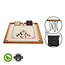 Ubergames Carrom - Hardhout -  Officiële 74x74 cm wedstrijd maat