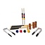 Ubergames Ubergames - Familie Croquet set - Engels Tuinspel - 4-persoons - Zonder Tas Klasse en Geweldig