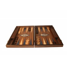 Exklusives Backgammon-Set, handgefertigt, blau