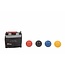 Ubergames Croquet ballen, 4 stuks, elk 355 gram, Kunststof