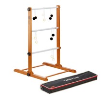 Profi Laddergolf Spinladder Wit & Zwarte Golf bolas - Officiële laddergolfset met echte golfballen