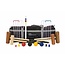 Ubergames Familien Croquet Set – Gartenspiel – 4 Personen mit starker Krocket-Tasche – Klasse und großartig