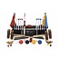 Ubergames Master-Krocket-Set – Englisches Gartenspiel – 4 Personen, 16-mm-Stahltore, Kunststoffbälle, Schlägerqualität mit Tragetasche. Klasse und großartig