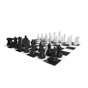 XXL Schach Spiel, Outdoorspiel 1,58 x 1,58 m
