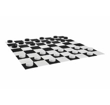 Outdoor Garden Checkers / Checkers, 8x8, UV-geschützt für außen und innen