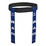 RAM Tag Rugby Riem Set - Complete set met riemen en tags in tas,  de beste op de markt - Blauw Large - Topmerk RAM voor clubs en individu - Hoge kwaliteit PVC met klittenband bevestiging