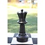 Ubergames Schachfigur, Dame 60 cm, Schwarz