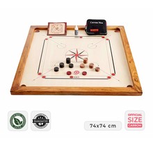 Carrom, ECO hardhout, Officiële wedstrijdmaat