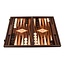 Manopoulos Burl Patchwork Backgammon - Kirsche und Eiche - 48 x 30cm