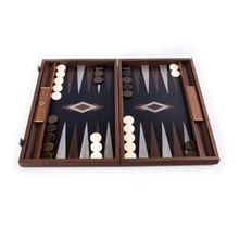 Fossil Forest Backgammon Spiel - Ultraluxe - Schön - 48x30 offen 48x60 cm Brust