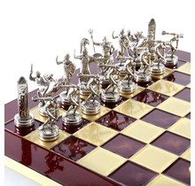 Diskuswerfer Theme Schachspiel 36x36cm in Box