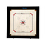 Precise Carrom Champion 12 mm Speelveld - 16kgs. 74x74 cm - 82x82cm - 10 cm brede kanten -INDIA made Carrom spel - Origineel Toernooi