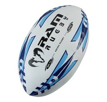 Micro Softee Rugbybal - Maat 2.5 - Blauw - Nr. 1 Rugby Merk in Europa - Perfecte vorm en Duurzaam
