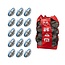 Gilbert 15x Rugby Ball Bundle + Ballsack