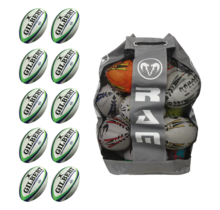 Gilbert Barbarian 2.0 Match 10x Ball Bundle mit Tasche