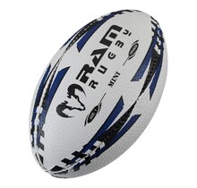 Rugbyball Softee Mini - Größe 1 - 15 cm - 3D-Griff - Blau