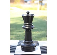 Schachfigur, Dame 60 cm, Schwarz
