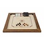 Decathlon Grootmeester Carrom set - 16 kg - Hardhout met Tas - Professioneel - ®️Designed in UK - Prachtig afgewerkt - Kwaliteit & Klasse - ECO Made in India