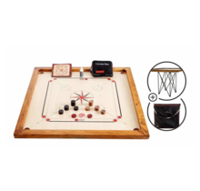 Carrom, ECO-hartholz , Officiële 74x74 cm Wettkampf