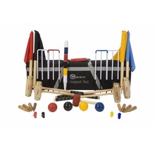 Junior Executive Croquet set - Engels Tuinspel - Officieel en Compleet met Luxe tas Klasse en Geweldig