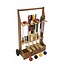 Decathlon Junior Executive Croquet set - Engels Tuinspel - Prachtige set voor de jeugd met Trolley - ECO Hardhout - Made in India Klasse en Geweldig