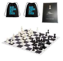 Bestes Schachspiel aller Zeiten – Staunton Triple Weight – wunderschönes Set in Luxusbox – König 10 cm