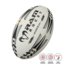 RAM Rugby Raider Match 2.0 - Wettkampf Rugbyball - 3D Grip - Nr. 1 Rugby-Brand in Europe - Perfekte Form und Langlebigkeit
