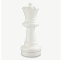 Schachfigur, Dame 60 cm, Weiß