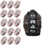 15x Squad Rugbybal Bundel inclusief Draagtas