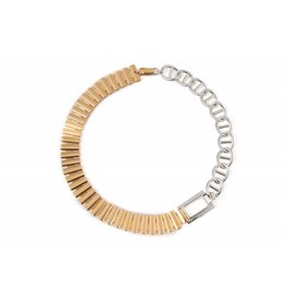 Wouters & Hendrix STATEMENT NECKLACE WITH WATCH FRAME AND CHAINS