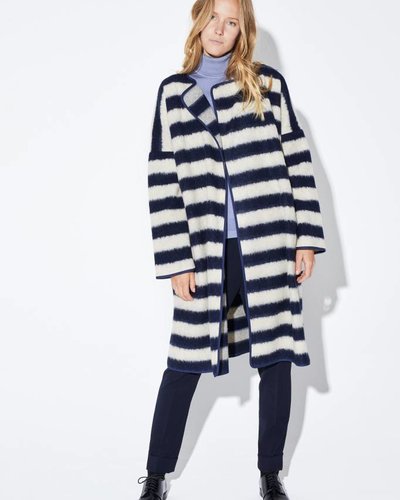 Zenggi MOHAIR WOOL LOOSE COAT