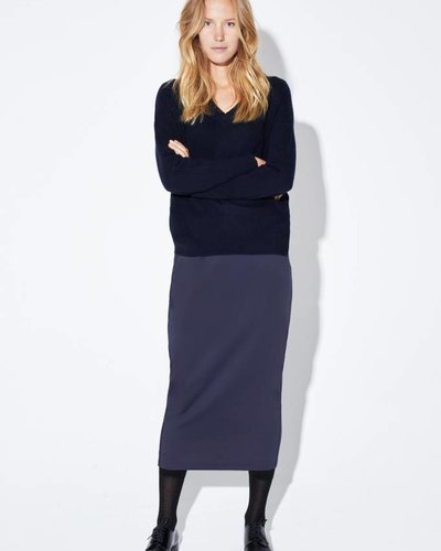 Zenggi SUPER STRETCH PENCIL SKIRT MIDNIGHT BLUE