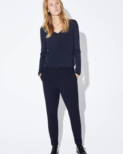 Zenggi SPARKLING V-NECK PULLOVER MIDNIGHT BLUE
