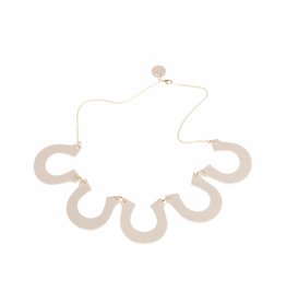 Mme Butterfly Necklaces plaster horseshoes