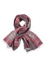 Scarf red / blue / white checked