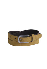 Belt leather yellow
