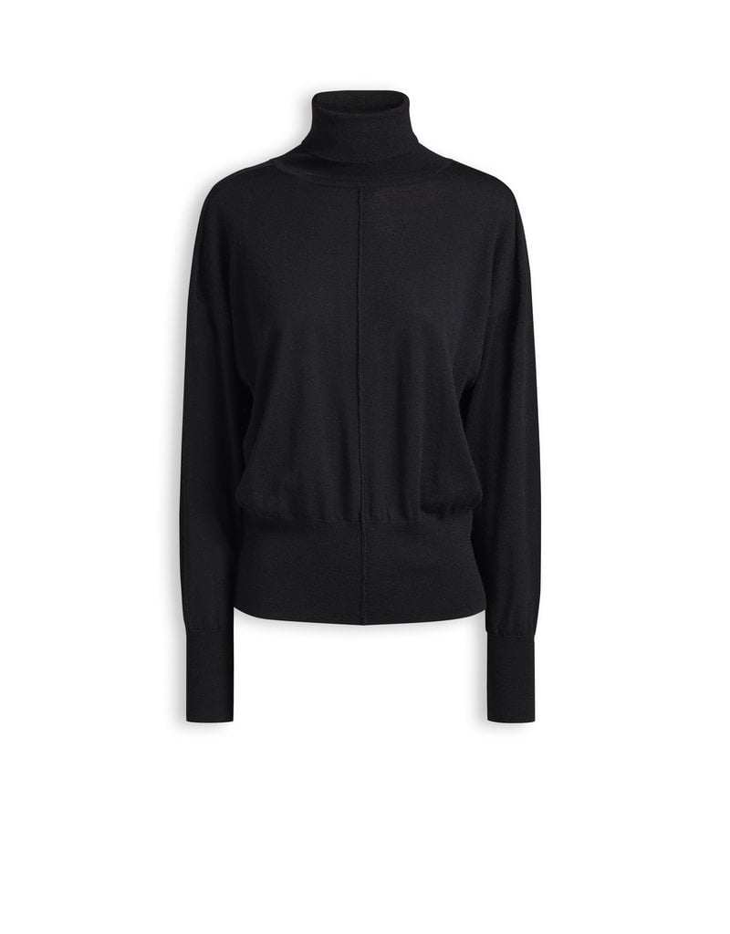 Zenggi ROLL NECK CASHMERE MIX KNIT BLACK