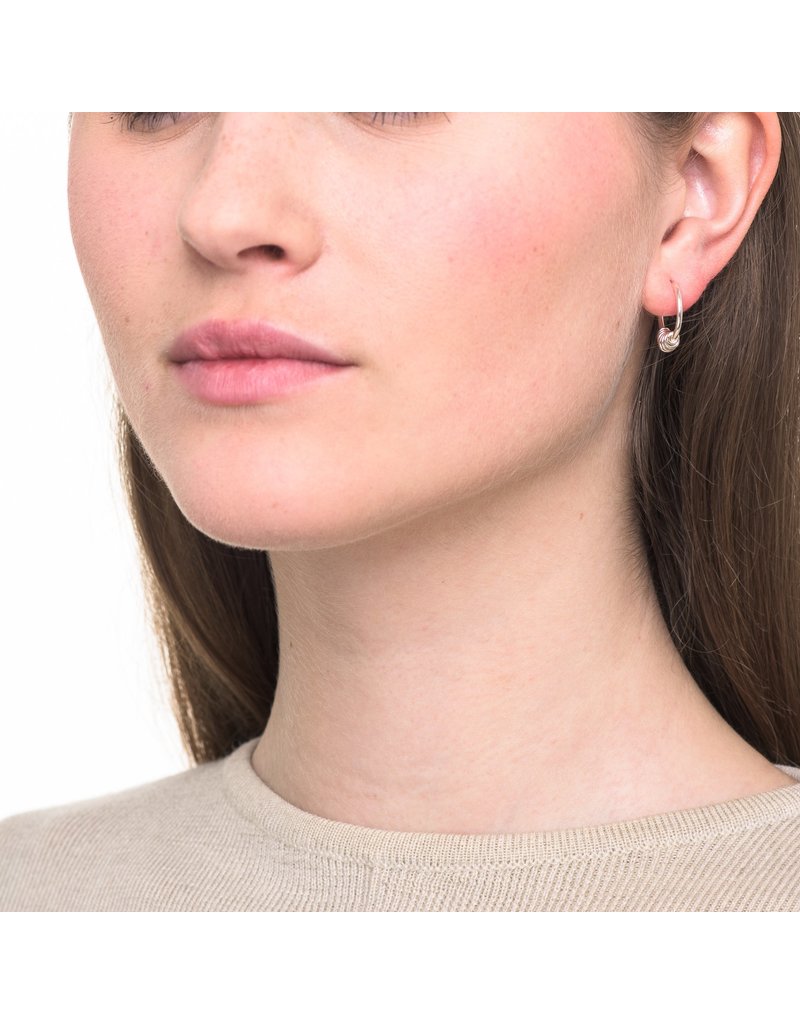 Wouters & Hendrix HOOP EARRINGS WITH A SERIES OF HOOPS