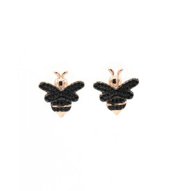 Earrings Fly Black/Gold