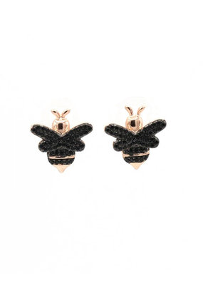 Earrings Fly Black/Gold