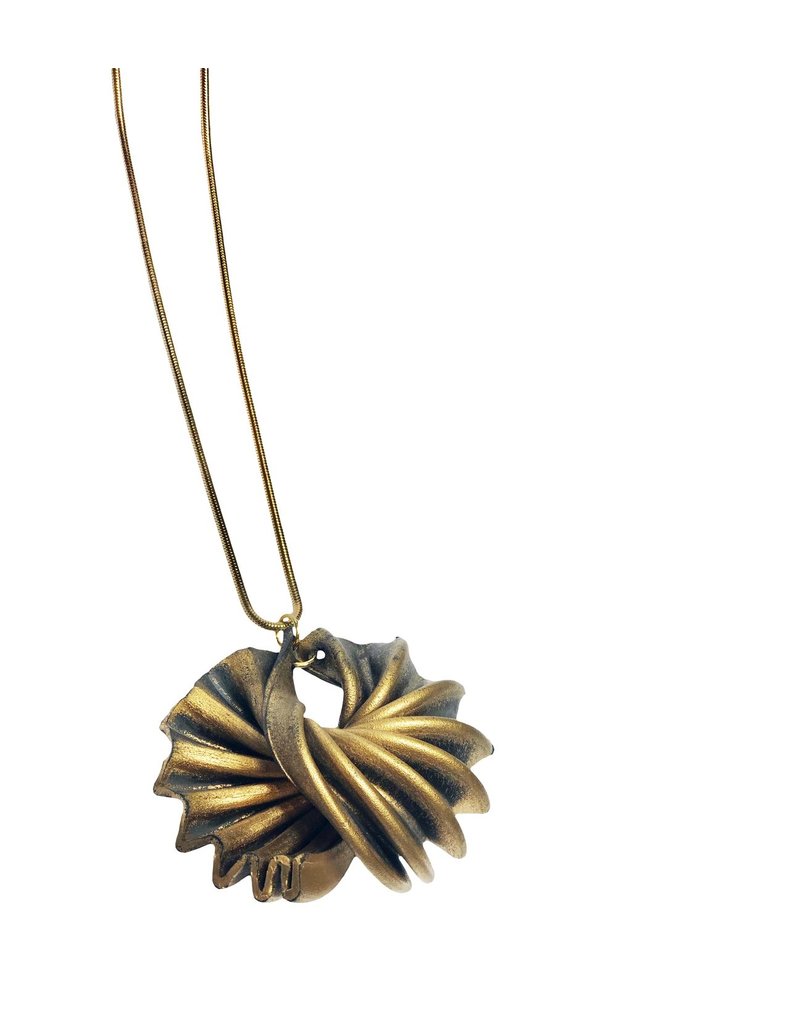 Marilia Capisani Accordion Necklace - Gold