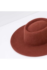 Bufandy Hat Felt BOLERO - Dark Russe