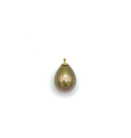 Heide Heinzendorff Changeable hanger gold pearl 16 mm with gold top