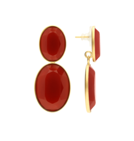 Atelier Louiza Earrings Bourla Coral