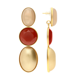 Atelier Louiza Earrings Bourla Mix Gold