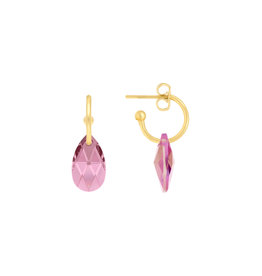 Atelier Louiza Earrings Natasja Light Rose