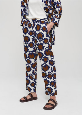 Zenggi Cotton printed pull on pants